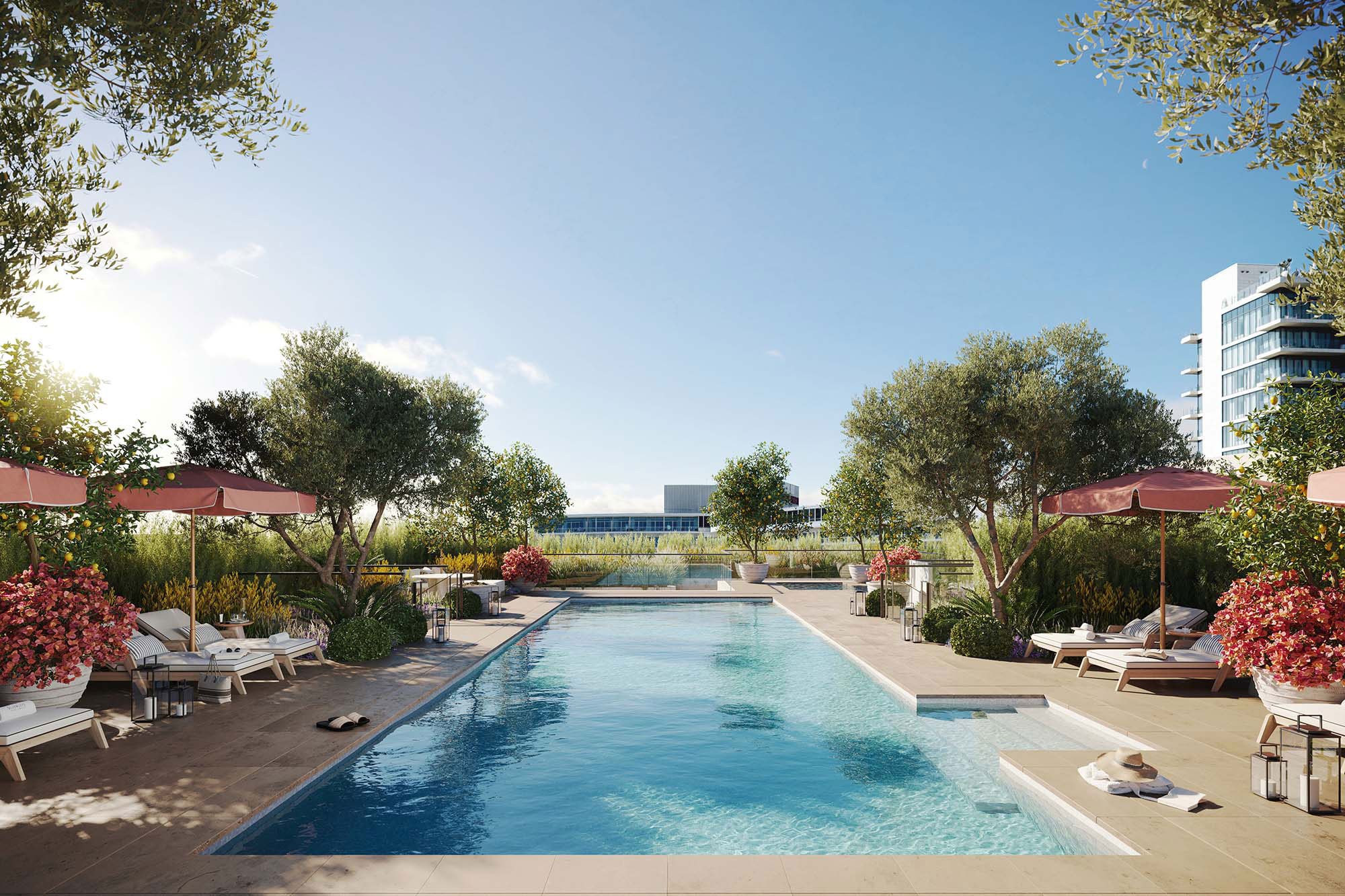 Rosewood Residences pool